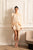 Elegant Draped Mini Dress
